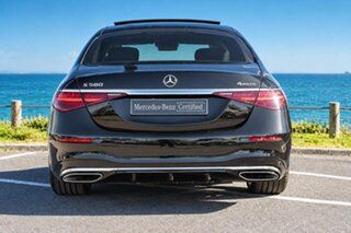 2025 Mercedes-Benz S-Class V223 805+055MY S580 L 9G-Tronic 4MATIC Black 9 Speed Sports Automatic