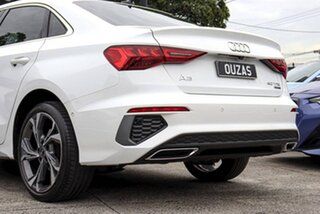 2023 Audi A3 8Y GY MY23 40 TFSI S Tronic Quattro S Line White 7 Speed Sports Automatic Dual Clutch