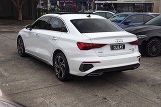 2023 Audi A3 8Y GY MY23 40 TFSI S Tronic Quattro S Line White 7 Speed Sports Automatic Dual Clutch