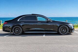 2025 Mercedes-Benz S-Class V223 805+055MY S580 L 9G-Tronic 4MATIC Black 9 Speed Sports Automatic