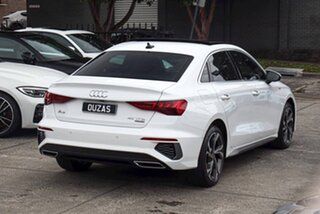 2023 Audi A3 8Y GY MY23 40 TFSI S Tronic Quattro S Line White 7 Speed Sports Automatic Dual Clutch