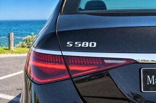 2025 Mercedes-Benz S-Class V223 805+055MY S580 L 9G-Tronic 4MATIC Black 9 Speed Sports Automatic