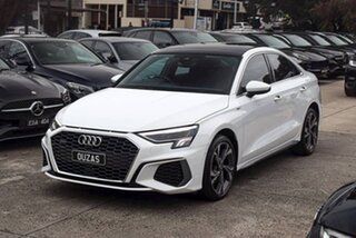 2023 Audi A3 8Y GY MY23 40 TFSI S Tronic Quattro S Line White 7 Speed Sports Automatic Dual Clutch