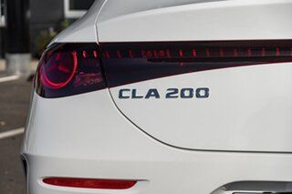 2026 Mercedes-Benz CLA-Class C178 807MY CLA200 e-DCS White 8 Speed Sports Automatic Dual Clutch