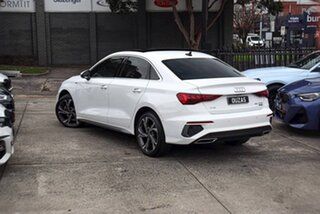 2023 Audi A3 8Y GY MY23 40 TFSI S Tronic Quattro S Line White 7 Speed Sports Automatic Dual Clutch.