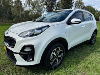 2021 Kia Sportage QL MY21 S AWD White 8 Speed Sports Automatic Wagon