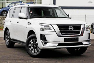 2026 Nissan Patrol Y62 MY26 TI-L Moonstone White 7 Speed Sports Automatic Wagon.