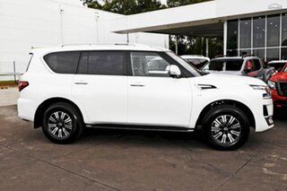 2026 Nissan Patrol Y62 MY26 TI-L Moonstone White 7 Speed Sports Automatic Wagon.