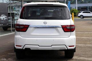 2026 Nissan Patrol Y62 MY26 TI Moonstone White 7 Speed Sports Automatic Wagon