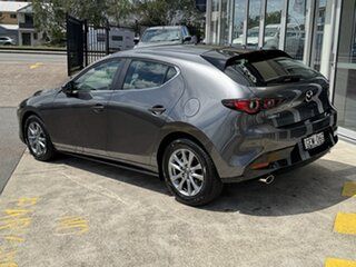 2026 Mazda 3 BP2H7A G20 SKYACTIV-Drive Pure Machine Grey 6 Speed Sports Automatic Hatchback