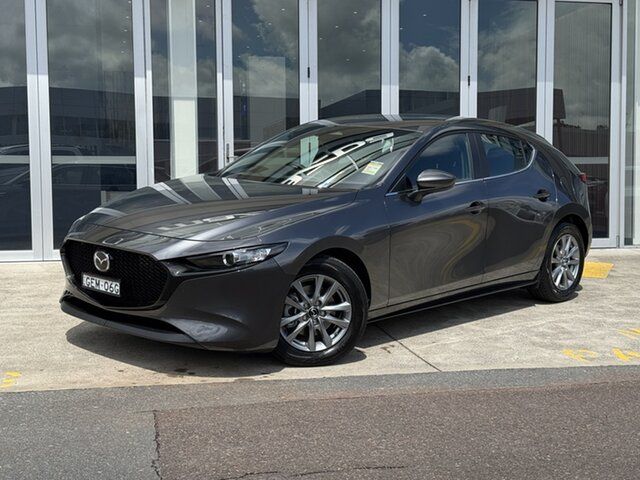 Demo Mazda 3 BP2H7A G20 SKYACTIV-Drive Pure Hamilton, 2026 Mazda 3 BP2H7A G20 SKYACTIV-Drive Pure Machine Grey 6 Speed Sports Automatic Hatchback
