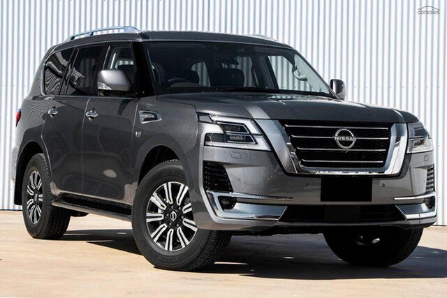 New Nissan Patrol Y62 MY26 TI-L Aspley, 2026 Nissan Patrol Y62 MY26 TI-L Gun Metallic 7 Speed Sports Automatic Wagon