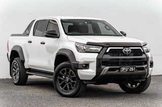 2024 Toyota Hilux GUN126R Rogue Double Cab 48V White 6 Speed Sports Automatic Utility.