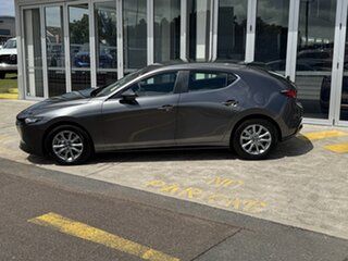 2026 Mazda 3 BP2H7A G20 SKYACTIV-Drive Pure Machine Grey 6 Speed Sports Automatic Hatchback.