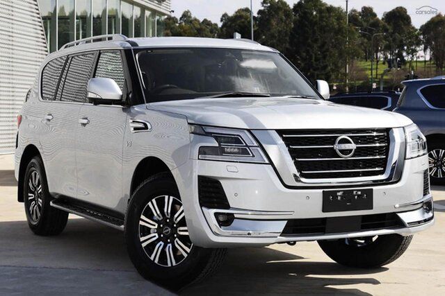 New Nissan Patrol Y62 MY26 TI-L Aspley, 2026 Nissan Patrol Y62 MY26 TI-L Brilliant Silver 7 Speed Sports Automatic Wagon