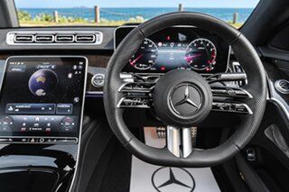 2025 Mercedes-Benz S-Class V223 805+055MY S580 L 9G-Tronic 4MATIC Black 9 Speed Sports Automatic