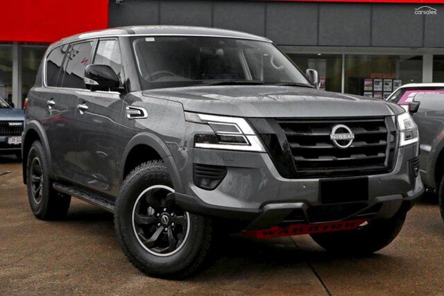 New Nissan Patrol Y62 MY26 Warrior Aspley, 2026 Nissan Patrol Y62 MY26 Warrior Gun Metallic 7 Speed Sports Automatic Wagon