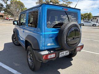2026 Suzuki Jimny JB74 Brisk Blue & Bluish Black 4 Speed Automatic Hardtop.