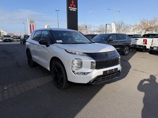 2026 Mitsubishi Outlander ZM MY26 Black Edition 2WD White Diamond 8 Speed Constant Variable Wagon.