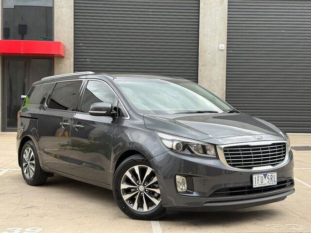 Used Kia Carnival YP MY16 SLi Thomastown, 2015 Kia Carnival YP MY16 SLi Grey 6 Speed Sports Automatic Wagon
