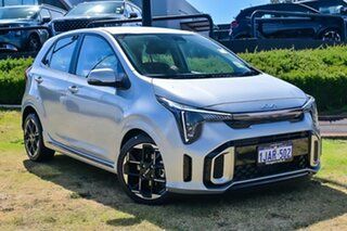 2026 Kia Picanto JA PE2 MY27 GT-Line Sparkling Silver 4 Speed Automatic Hatchback.
