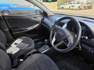2016 Hyundai Accent RB4 MY17 Active Metallic Blue 6 Speed CVT Auto Sequential Hatchback