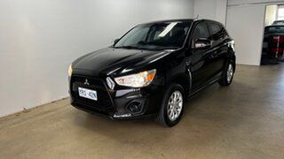 2012 Mitsubishi ASX XB MY13 (2WD) Black Continuous Variable Wagon