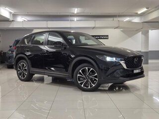 2026 Mazda CX-5 KF4WLA G25 SKYACTIV-Drive i-ACTIV AWD Touring Black 6 Speed Sports Automatic Wagon.