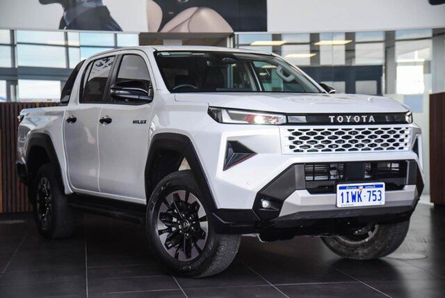 Used Toyota Hilux GUN227R SR5 Double Cab 48V Osborne Park, 2026 Toyota Hilux GUN227R SR5 Double Cab 48V White 6 Speed Sports Automatic Utility