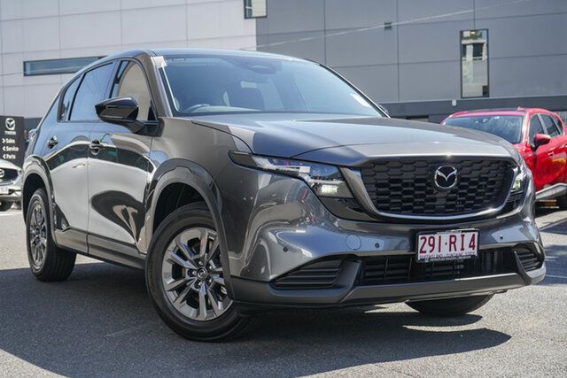 Demo Mazda CX-5 KM0HA0 G25 SKYACTIV-Drive i-ACTIV AWD Evolve Newstead, 2026 Mazda CX-5 KM0HA0 G25 SKYACTIV-Drive i-ACTIV AWD Evolve Machine Grey 6 Speed Sports Automatic