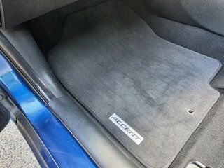 2016 Hyundai Accent RB4 MY17 Active Metallic Blue 6 Speed CVT Auto Sequential Hatchback