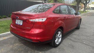 2014 Ford Focus LW MK2 MY14 Trend Red Passion 6 Speed Automatic Sedan