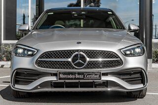 2025 Mercedes-Benz C-Class W206 805+055MY C350 e 9G-TRONIC Silver 9 Speed Sports Automatic Sedan