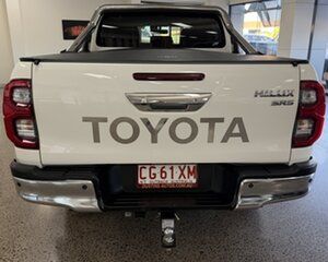 2020 Toyota Hilux GUN126R SR5 Double Cab White 6 Speed Sports Automatic Utility