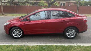 2014 Ford Focus LW MK2 MY14 Trend Red Passion 6 Speed Automatic Sedan