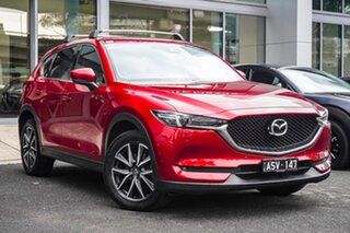 2017 Mazda CX-5 KF4W2A GT SKYACTIV-Drive i-ACTIV AWD Soul Red Crystal 6 Speed Sports Automatic Wagon.