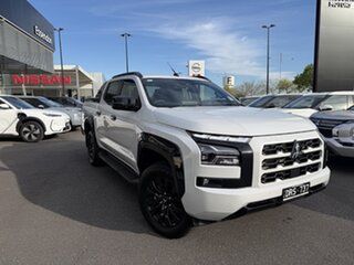 2026 Mitsubishi Triton MV MY26 GSR Pick-up Double Cab 4x4 White Diamond 6 Speed Sports Automatic.