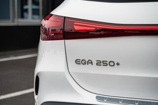 2025 Mercedes-Benz EQA H243 805+055MY EQA250+ White 1 Speed Reduction Gear Wagon.