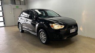 2012 Mitsubishi ASX XB MY13 (2WD) Black Continuous Variable Wagon.
