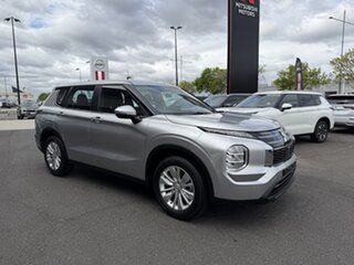 2026 Mitsubishi Outlander ZM MY25 ES 2WD Sterling Silver 8 Speed Constant Variable Wagon.