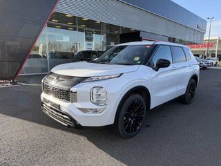 2026 Mitsubishi Outlander ZM MY26 Black Edition 2WD White Diamond 8 Speed Constant Variable Wagon.