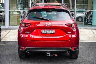2017 Mazda CX-5 KF4W2A GT SKYACTIV-Drive i-ACTIV AWD Soul Red Crystal 6 Speed Sports Automatic Wagon.