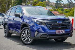2026 Subaru Forester S6 MY26 Hybrid Touring CVT AWD Sapphire Blue 8 Speed Constant Variable Wagon.