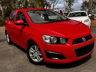 2015 Holden Barina TM MY16 CD Red 6 Speed Automatic Sedan.