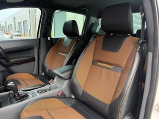 2016 Ford Ranger PX MkII Wildtrak Double Cab White 6 Speed Sports Automatic Double Cab