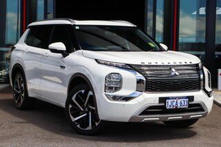 2025 Mitsubishi Outlander ZM MY24 PHEV Exceed 5+2 Seat (AWD) White 1 Speed Automatic Wagon.