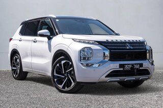 2022 Mitsubishi Outlander ZM MY22.5 Exceed Tourer AWD White 8 Speed Constant Variable Wagon.