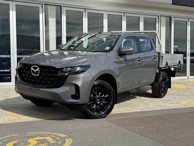 New Mazda BT-50 TFS40J XT Hamilton, 2026 Mazda BT-50 TFS40J XT Concrete Grey 6 Speed Sports Automatic Cab Chassis