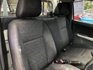 2012 Mazda BT-50 UP0YD1 XT 4x2 White 6 Speed Manual Cab Chassis
