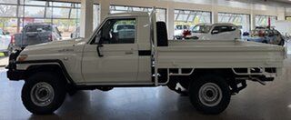 2018 Toyota Landcruiser VDJ79R Workmate White 5 Speed Manual Cab Chassis
